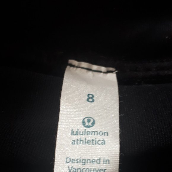 SOLD- Lululemon Pace Rival Crop-size 8 - Picture 5 of 5